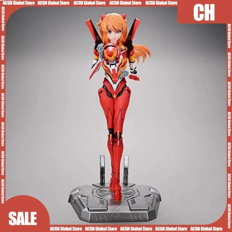 27CM NEON GENESIS EVANGELION EVA Shikinami Asuka Langley Soryu Action Figures PVC Model  Anime Game Collectible Dolls Toys Gifts