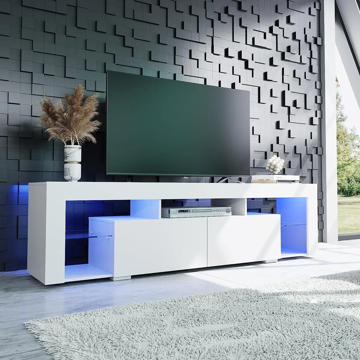 

Modern Simple TV Cabinet Light Luxury Floor Home Living Room Locker Multi-unit Bedroom