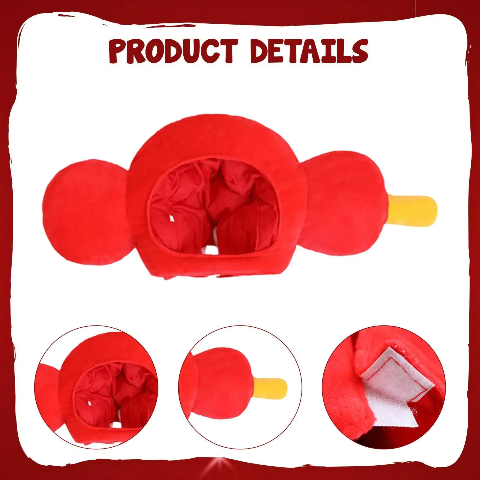 大人用子供用ぬいぐるみ帽子素敵な帽子ヘッドギアフルーツハット誕生日パーティーカーニバル仮面舞踏会卒業式の装飾用