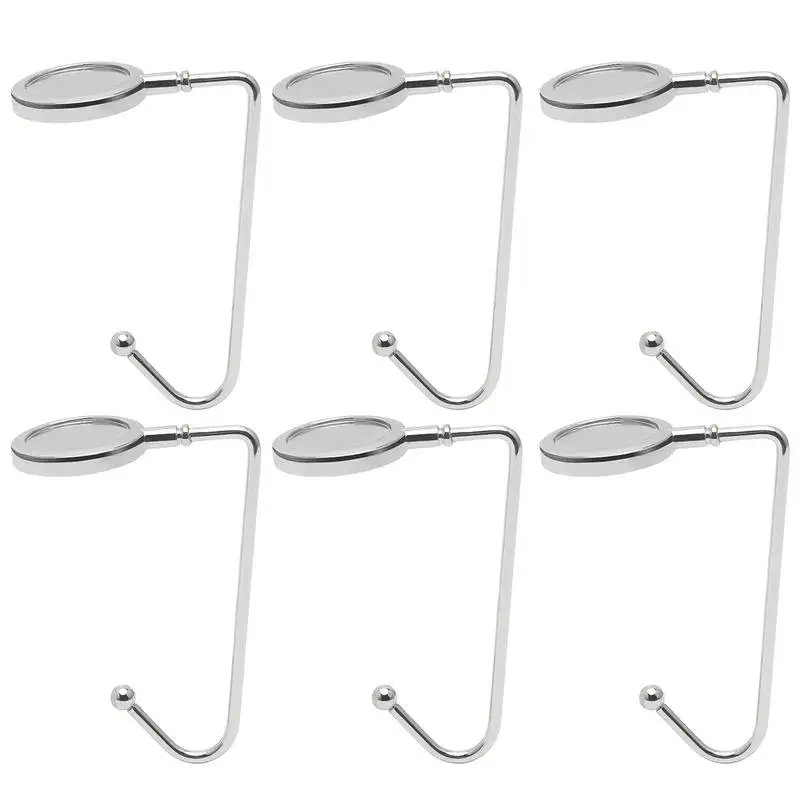 Stocking Holders For Mantle 6X Fireplace Stocking Holder Mantle Hanger Non-Slip Metal Grips Hangable Hooks For Fireplace Home