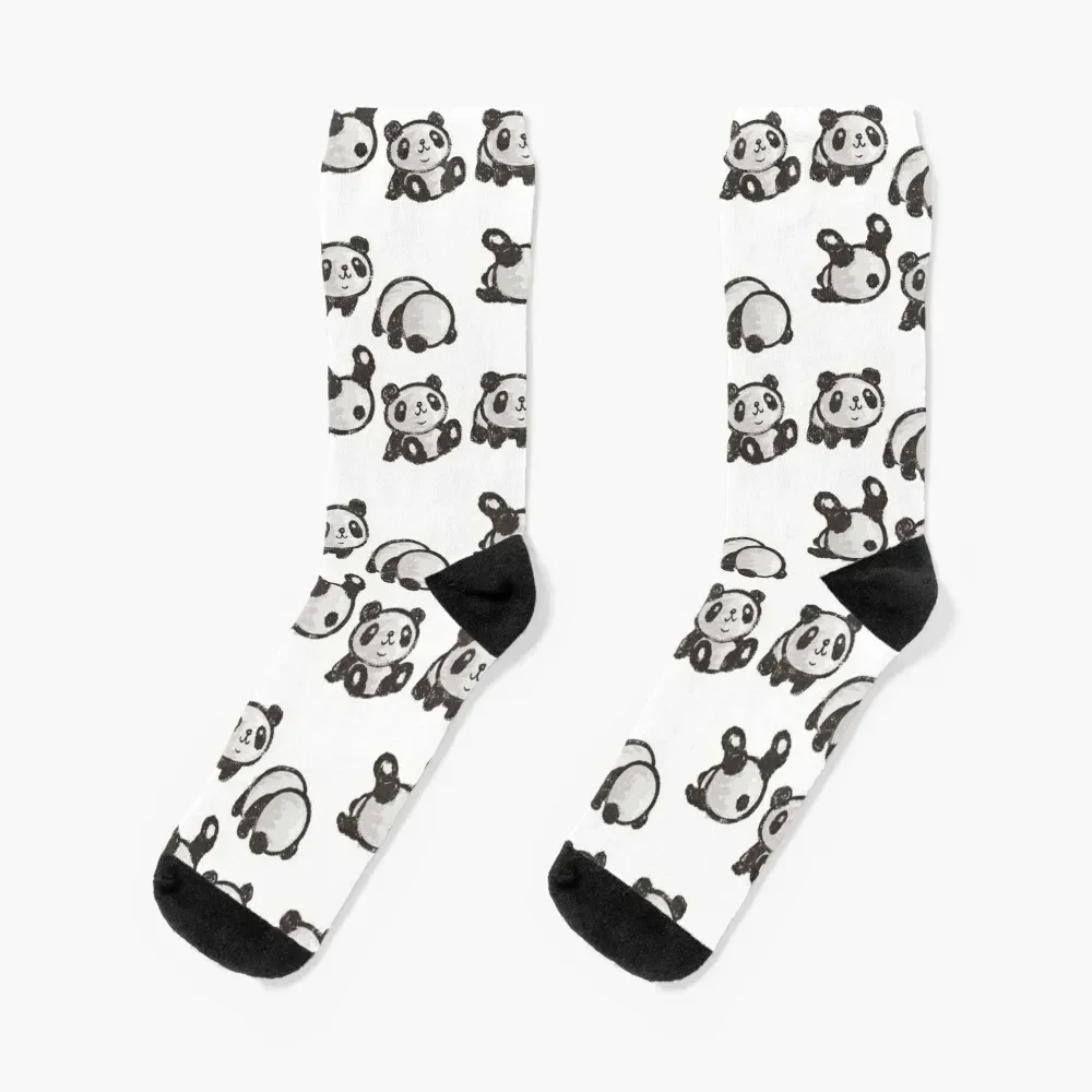 

Rolling panda Socks Heating sock Climbing crazy Soccer Women Socks Men's