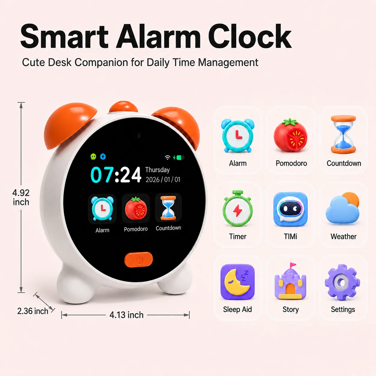 Reloj Despertador Inteligente  - Sound Sleep Trainer Clock reseña y precio