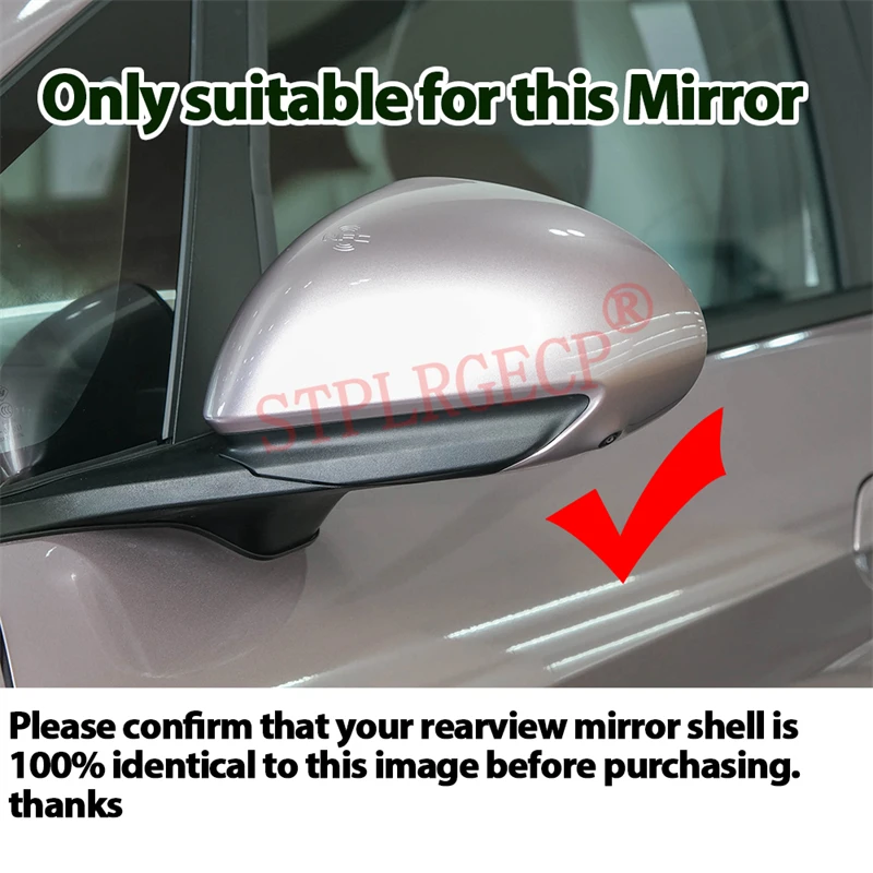 Stplrgecp Passenger Side Driver Side Left or Right Door Side Heated Wing Mirror Glass Lens for BYD Dolphin EA1 EM2E 2021-2025