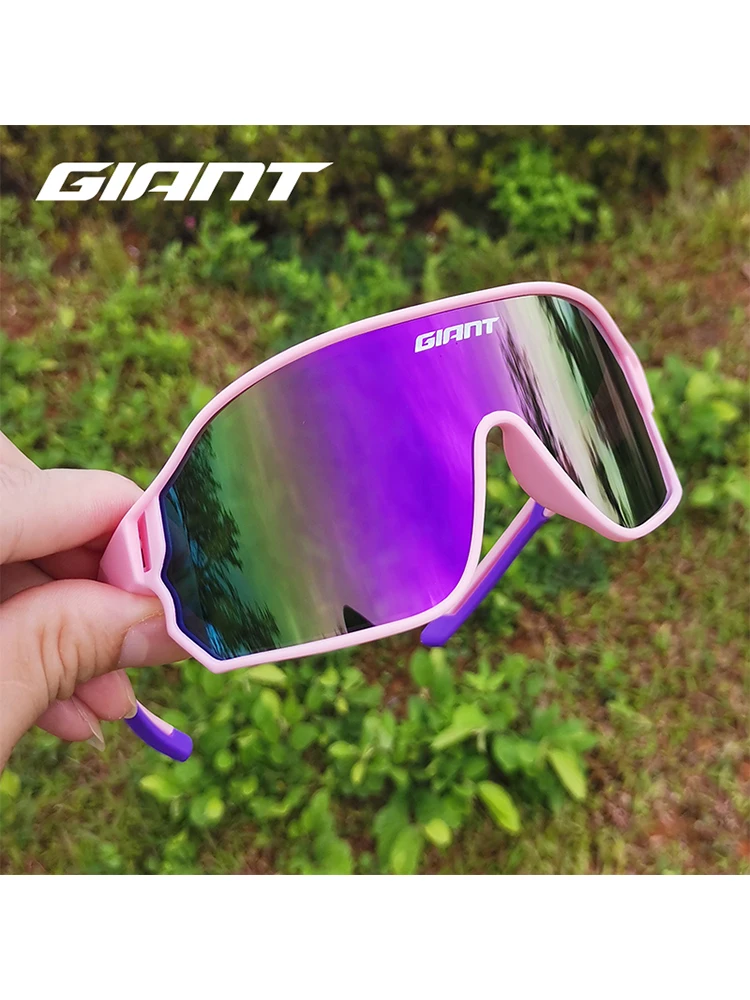 AliExpress GIANT Giant cycling HD vision anti sweat and anti fog cycling glasses  men's and women's sunglasses, outdoor sports with case