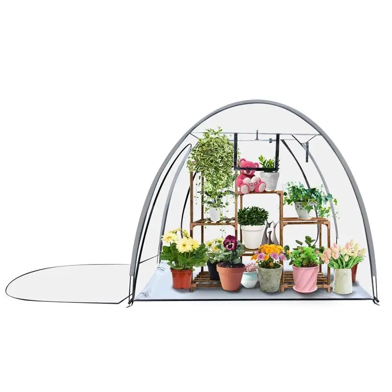 

Outdoor Sports PVC Plant Tents Clear Pod Sports Tent Events Tents Weather Tent Winter Pod for Greenhouse Bike Storage Tents