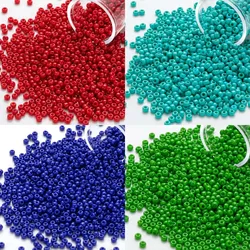 TAO Beads Smooth Surface 2MM Glassy Beads 10g/20g/30g For DIY Handmade Jewelry Craft Making