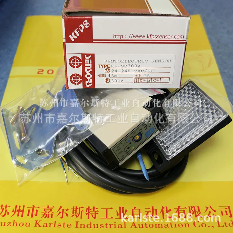2025 New Original KF-SR300A Taiwan KFPS Open Photoelectric Switch Sensor Spot Quality Assurance One Year