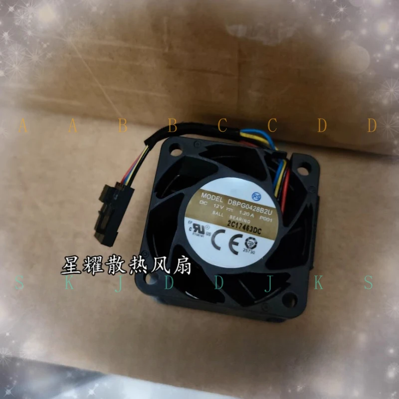 

Вентилятор охлаждения M DBPG0428B2U DC12V 1.2A, 4-проводной