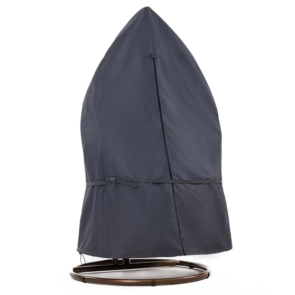 

Patio Egg Chair Cover -Stop Heavy Duty Waterproof Chair Covers, Grey, 45"" Wx70 H