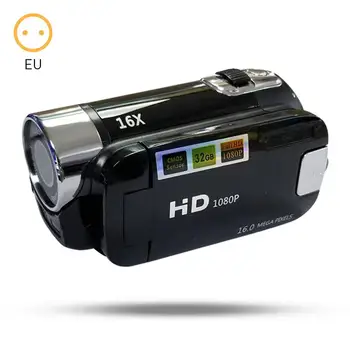 1080P Digital Camera Video Recorder Camcorder with LCD Screen Built in Microphone DV Camera with 16X Zoom Function