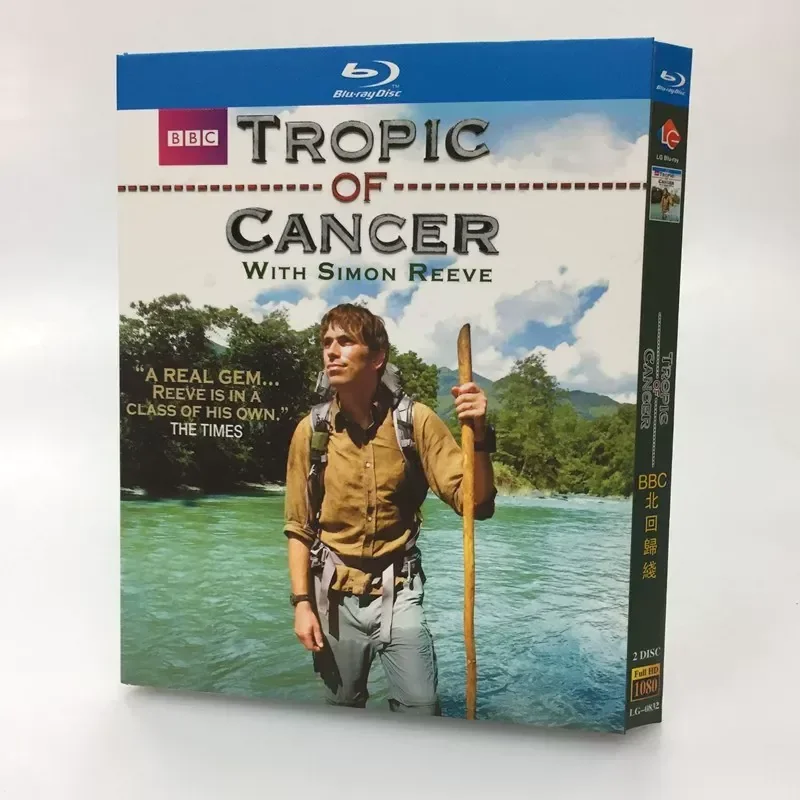 

BD Blu-ray British BBC Geographic Adventure Documentary Tropic of Cancer 1080p High Definition 2 Disc Box