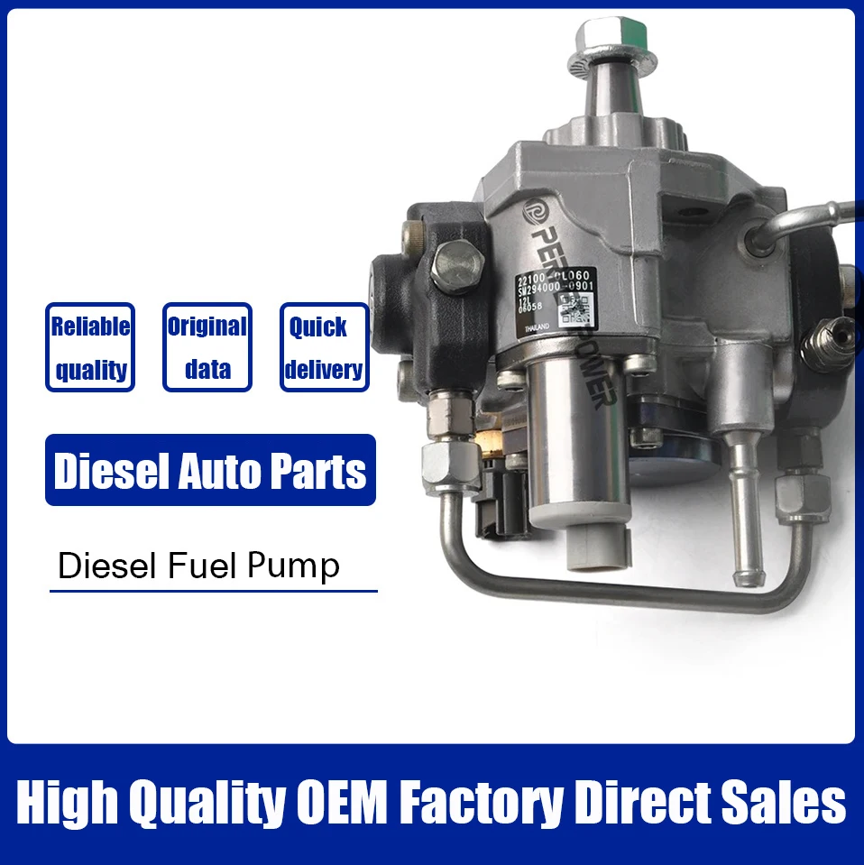 Diesel Injection pump Common Rail Fuel Pump 294000-0920 22100-30100 For TOYOTA HIACE 2KD-FTV Engine