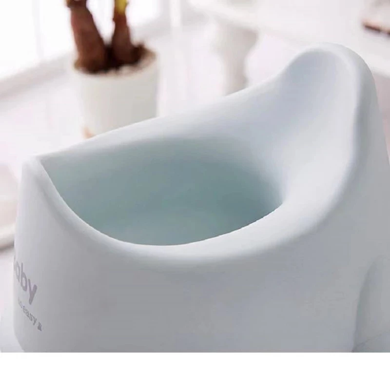 Baby Potty Training Seat Children's Pot Plastic Portable Toilet With Cover Solid Color Bedpan Boys Girls Urinal Easy Clean 1-4