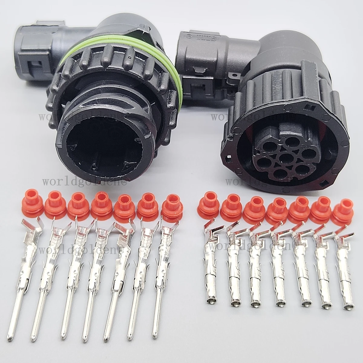 7Pin Male Female Harness Plug 1‑967650‑1 1718230‑1 car connector for Universal Vehicles auto lamp sensor circuit refit