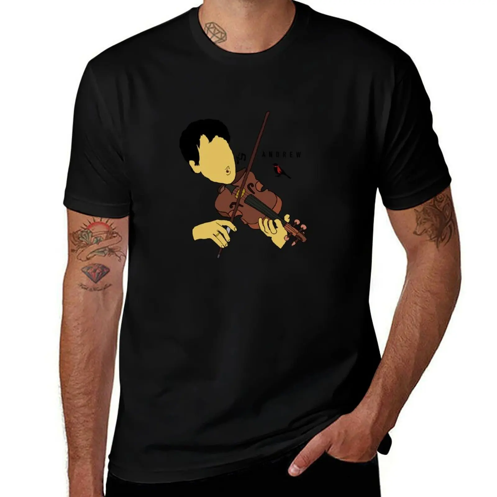 

Andrew Bird (Band Art) T-Shirt graphic t shirt vintage shirts graphic tee basketball graphic tees plain t shirts men