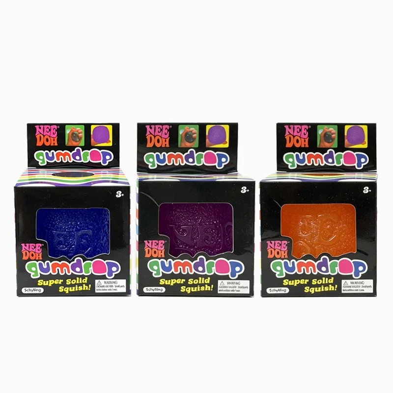 Schylling Needoh Maltose Dream Drop Cube Gumdrop Jellyfish Full Set Translucent Slow Rebound Stress Release Play Decorations - view 4