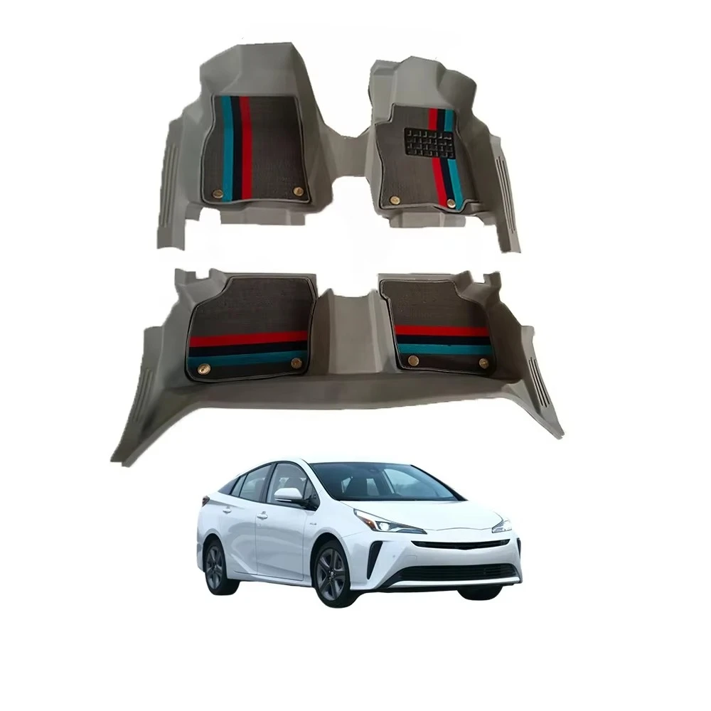

Hot sale! Eco-friendly Waterproof and Fireproof TPE Completely Covered Extension Rubber 5D TPE Car Foot Mat for P20 (3)
