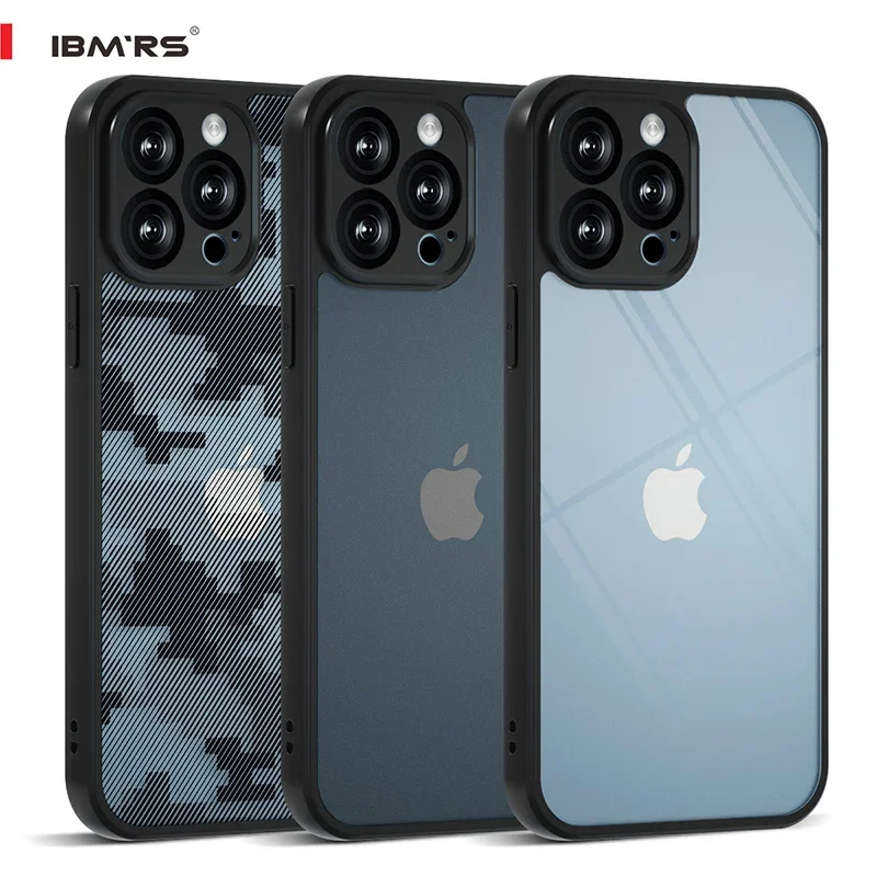 

for iPhone 13 Pro Max Case Camo Military Style [Shockproof][Anti-Fingerprint] Matte Hard PC + Soft TPU Protective Cover