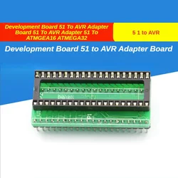 Development Board 51 To AVR Adapter Board 51 To AVR Adapter 51 To ATMGEA16 ATMEGA32