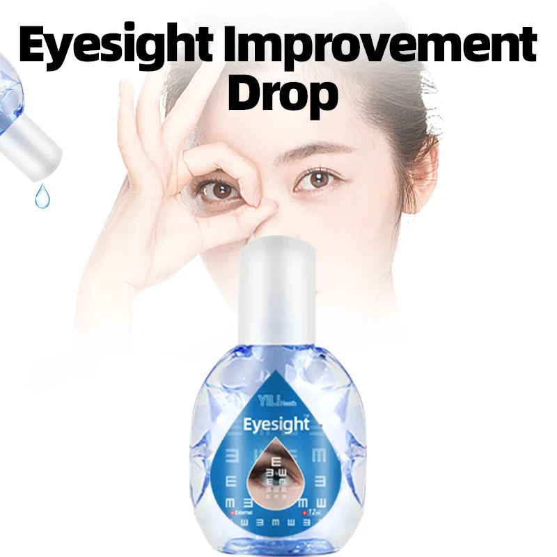 

Eyesight Improvement Eye Drops Apply To Dry Eyes Excessive Eye Use Improve Blurred Vision Myopia Reversal Cooling Eye Drops 12Ml