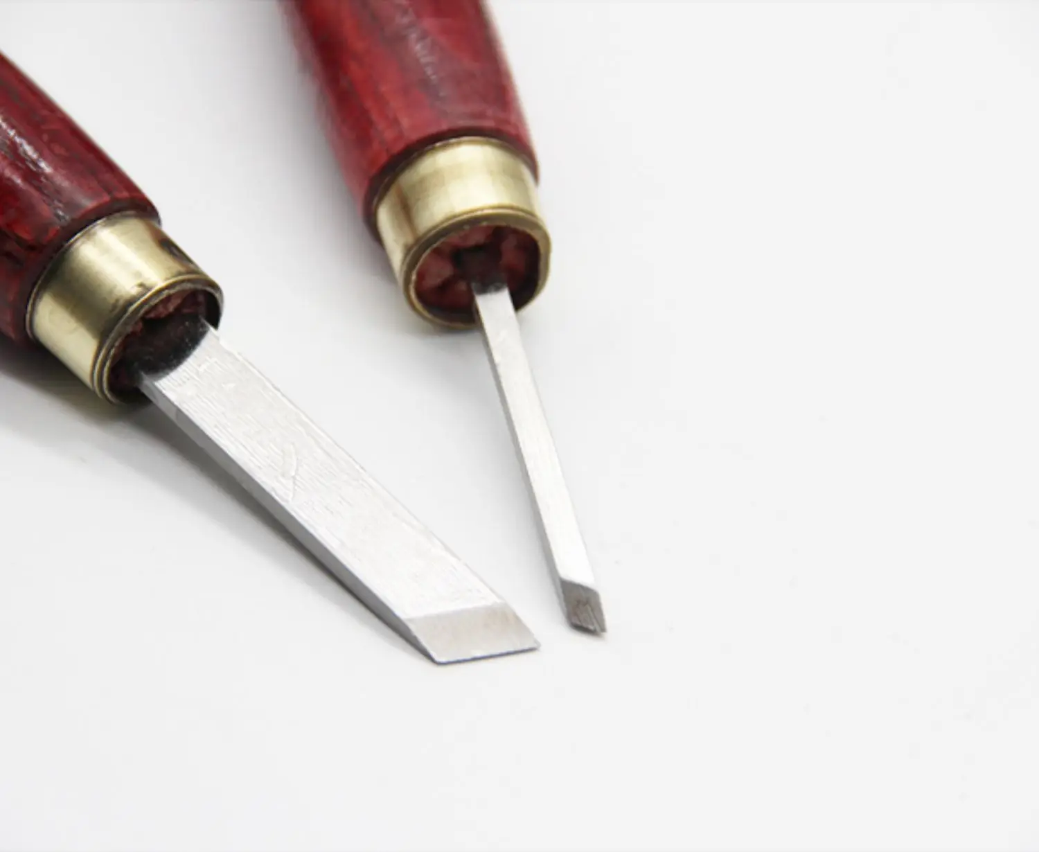 8PCS HSS Miniature Woodturning Chisel SET For Small Details Packed with Wooden Box