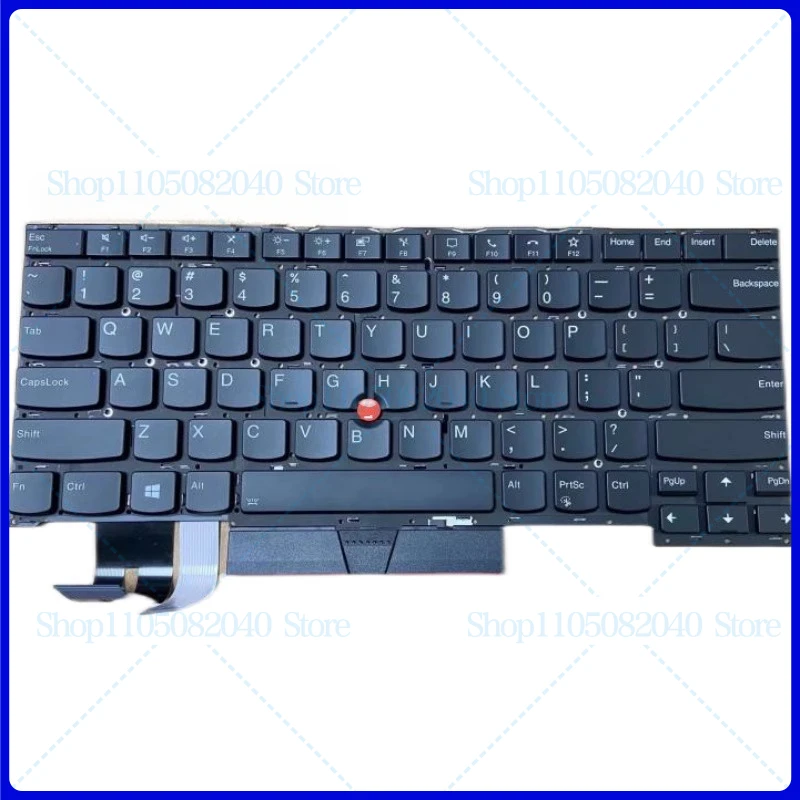 

New SN20W19559 Black for Thinkpad T14S Gen 1 Laptop US Keyboard with Backlit