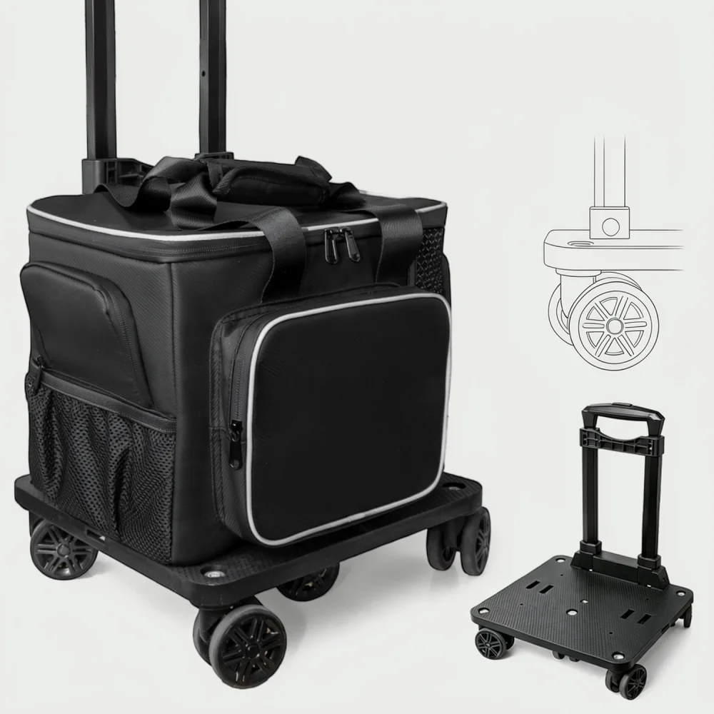 Shockproof EVA Storage Case For DJI Power 1000 Mini Power Station Protective Bag Portable Outdoor Travel Carry Organizer