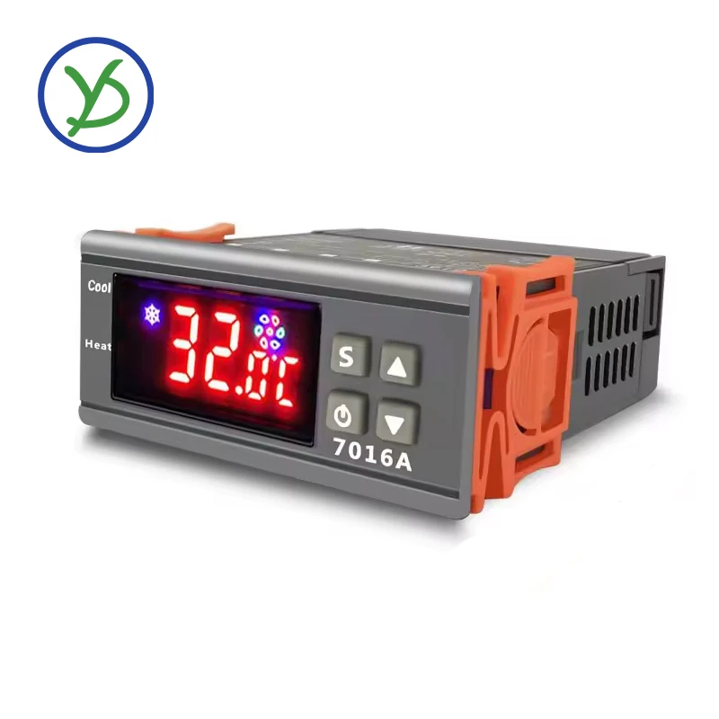 12V 24V 110V/220V Temperature Control Switch High-Precision Thermostat Freezer Incubator Incubation Thermostat High-Power