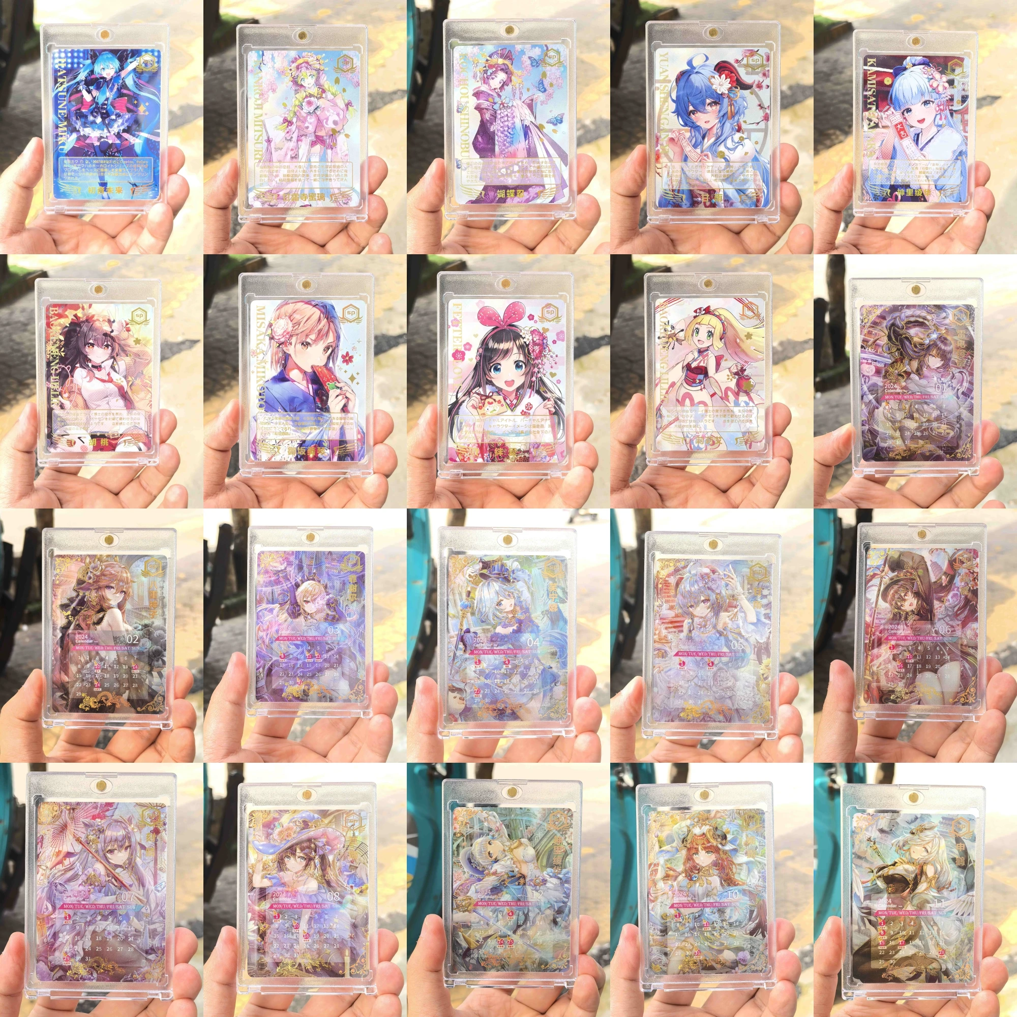 Carte de collection Genshin Impact Goddess Story, Goddess Story, Goddess Story, Sp ata ku, CAN Lie, DIY, Anime Card Gift, Année du Dragon, Self Made