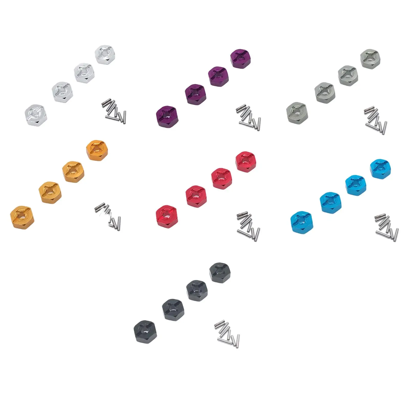 Wielzeskantnavenadapter voor Wltoys 1/14 14400 Reserveonderdelen Accessoires Onderdelen