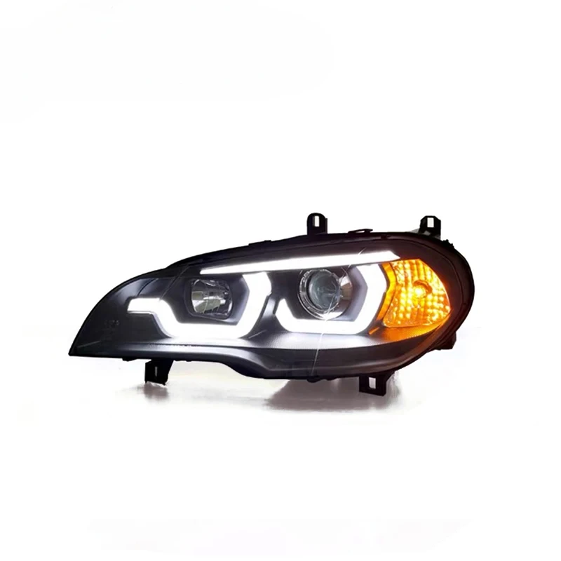 

2007-2013 for BMW X5 E70 LED Headlight Black Shell Headlight