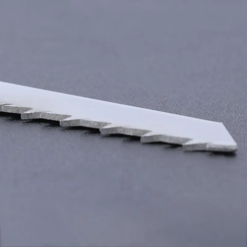 Cmcp Jig Zaagblad 400Mm Lengte Rvs Jigsaw Blade Voor Snijden Bevroren Vlees/Bone/Hout Vergeldende zaagblad