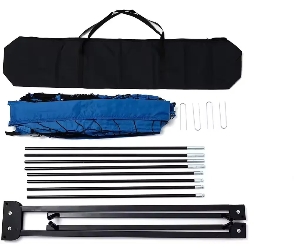 1 Gawang Sepak Bola Portabel untuk Halaman Belakang, 12 * 6FT, 10 * 6.6FT atau 8 * 5FT Jaring Gawang Sepak Bola 2025