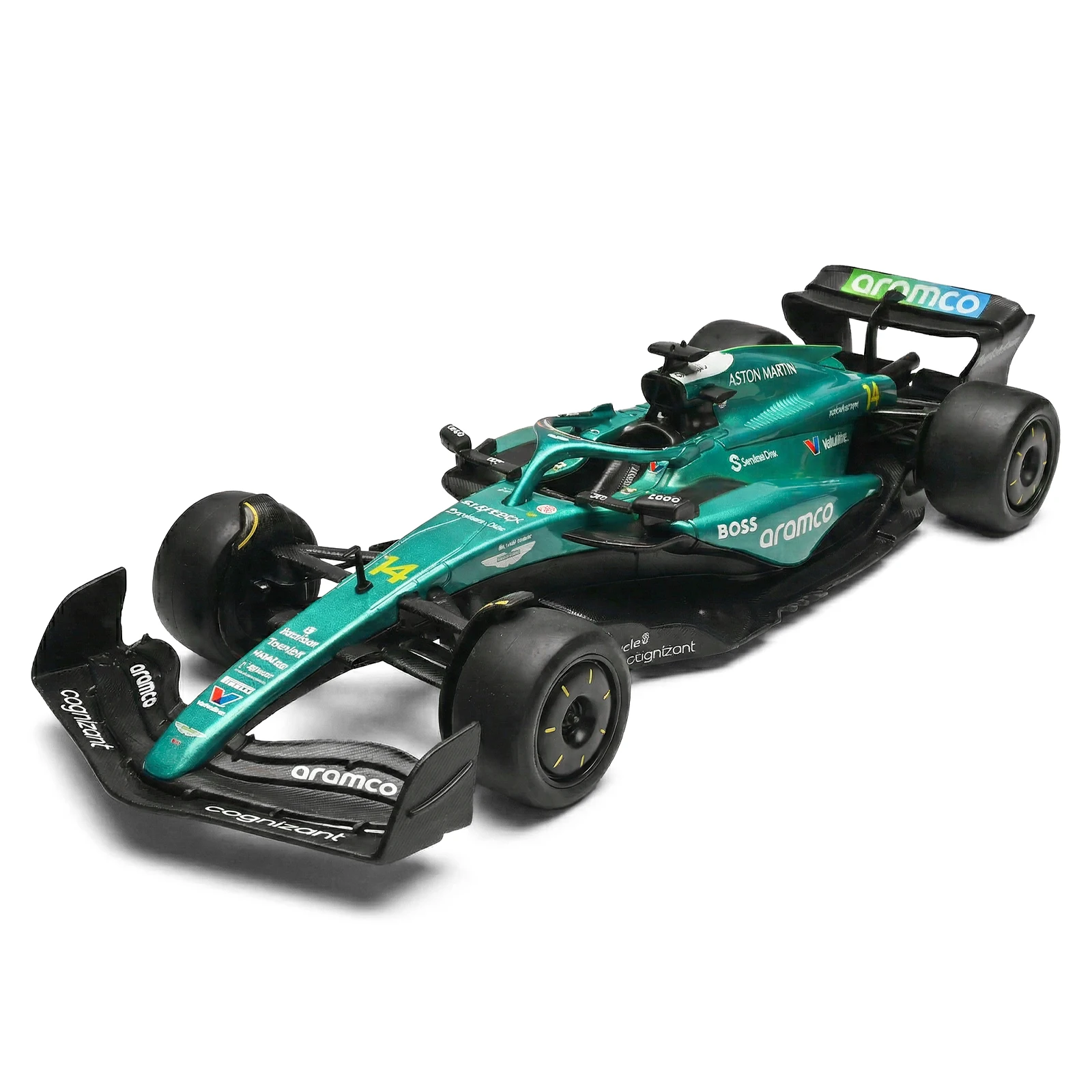 アストンマーチン F1ミニカー 1/18 1:18 Aston Martin F1 No.14 Formula Mclaren F1 No.4 Alloy Metal