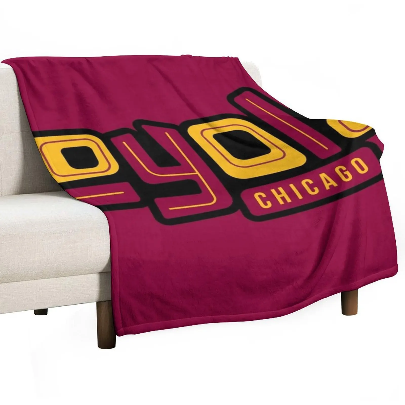 Loyolapalooza Chicago Logo Throw Blanket Vintage manga Luxury Thicken Blankets