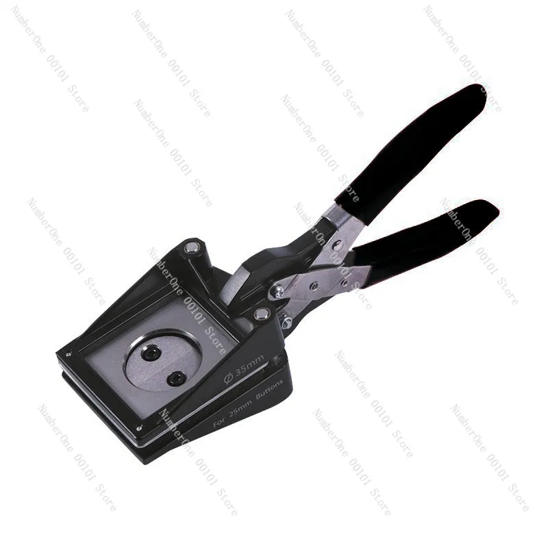 DIY Badge Making Paper Cutter Hand Press Circle Cutting Tool for 25mm 32mm 37mm Button Badge Craft Supplies Manual Punch Die