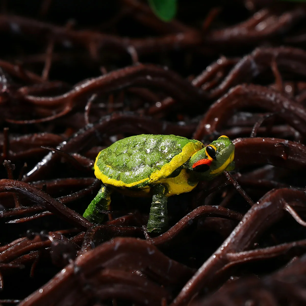 

Metallic Mini Turtle Ornaments High-Quality Iron Safe Durable Bonsai Tortoise Plant Garden Decorations Figurine Landscape