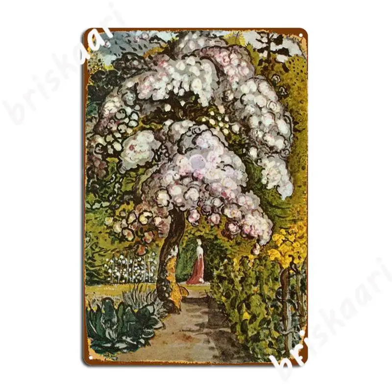 Vintage Samuel Palmer Garten In Shoreham C1818 Poster Metal Plaque Cinema Kitchen Wall Plaque Cinema Retro Tin Sign Poster