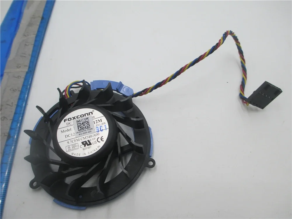 For Dell OptiPlex 740 745 755 760 PVB060E12M -P01-BB CM740-A00 Fan DC12V  4-wire 5-pin DFB601612MA0T F7S5 NY290 BN06015B12H