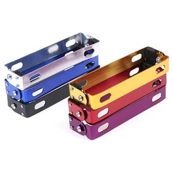 6 COLORS 1PC Aluminum Universal Motorcycle Adjustable Angle License Plate Bracket Holder