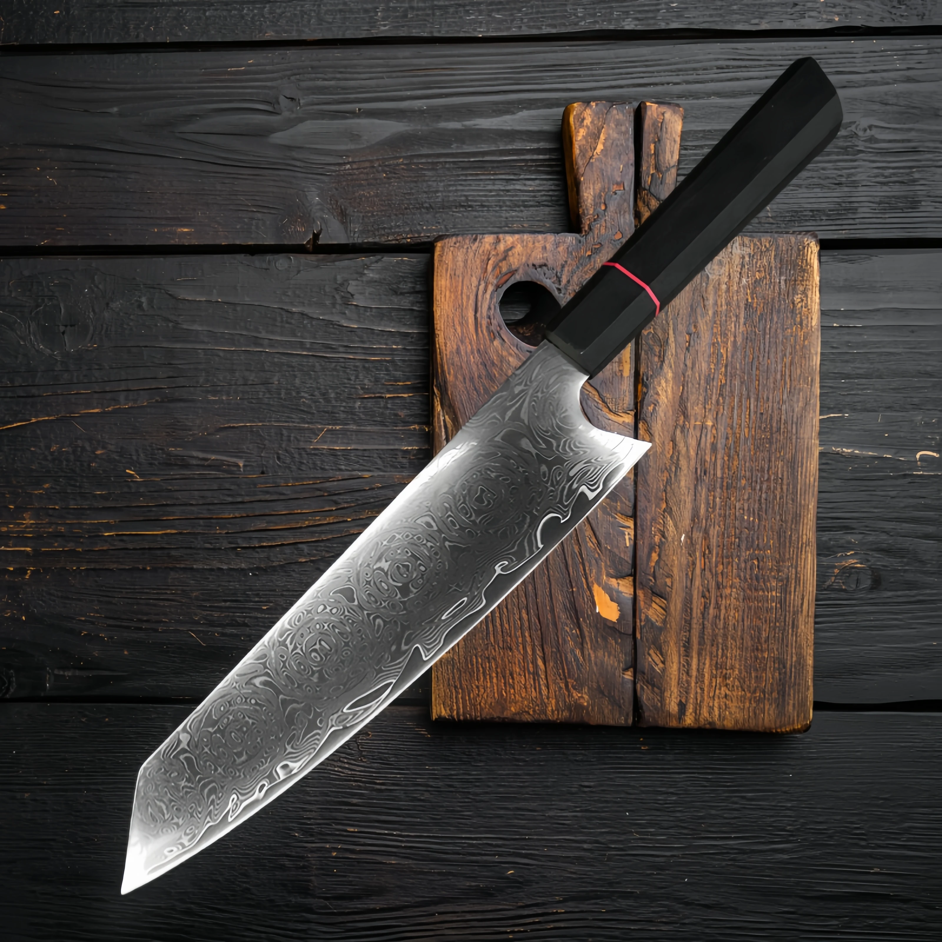 

8 Inch Kitchen Knife Chef Knife Combination Set 67 Layers Damascus Knife Set VG10 Sharp Japanese Slicer for Home Use
