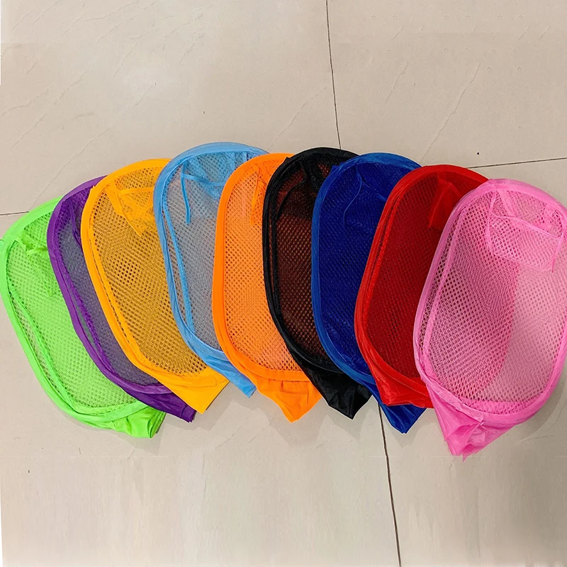 Folding Laundry Hamper Cartoon Pop Up Basket Open Mesh Laundry Dirty Sorting Basket Kids Toys Home Storage Box Pouch Home Decora