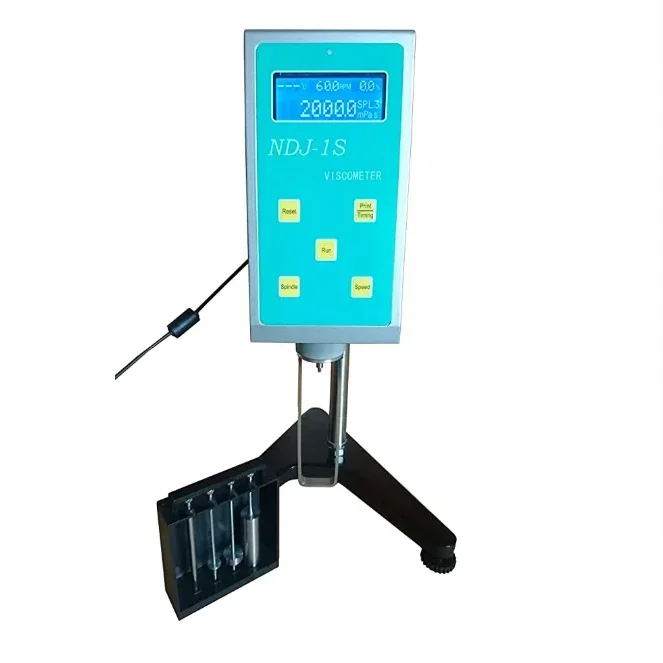 Rotary Viscometer Viscosity Tester Meter 20~100000mPa.s with RTD Temperature Probe Specially Used Printer NDJ-1S