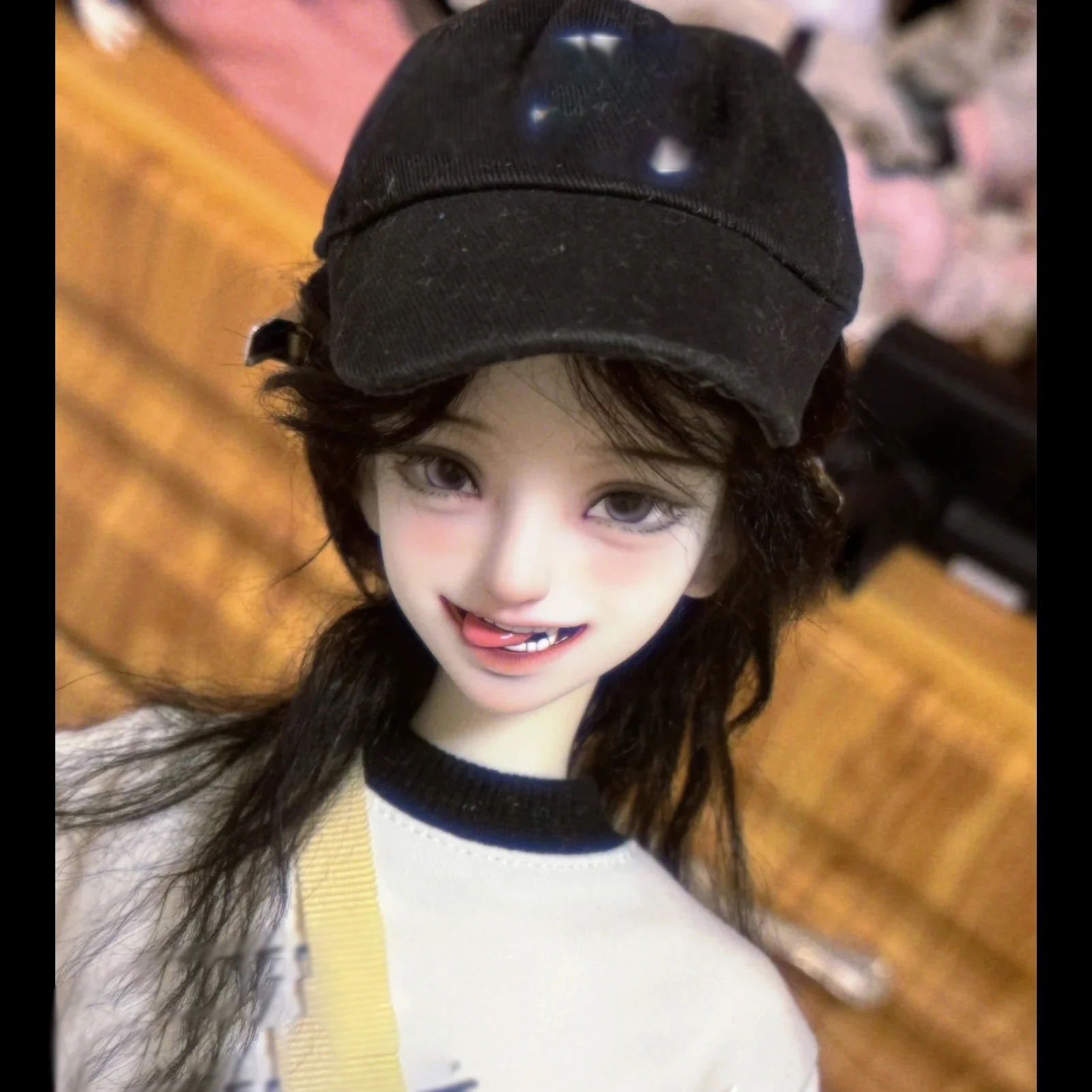 1/4 BJD Doll Head With Body No Makeup Resin Material DIY Girl Doll No Makeup With Body For Gifts