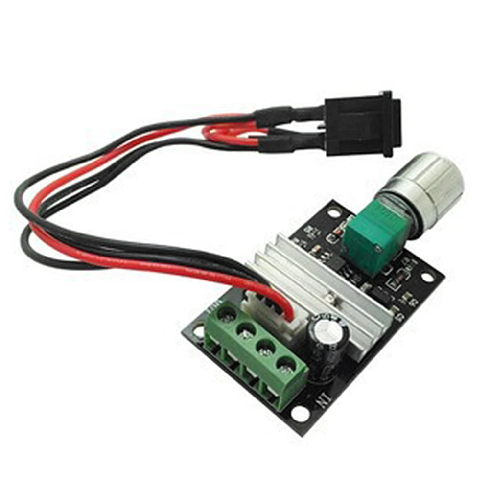 Motor Speed Controller Module 6V 12V 24V 28V Governor Switch Drive Module Adjustable Speed Regulator PWM Motor Speed Controller