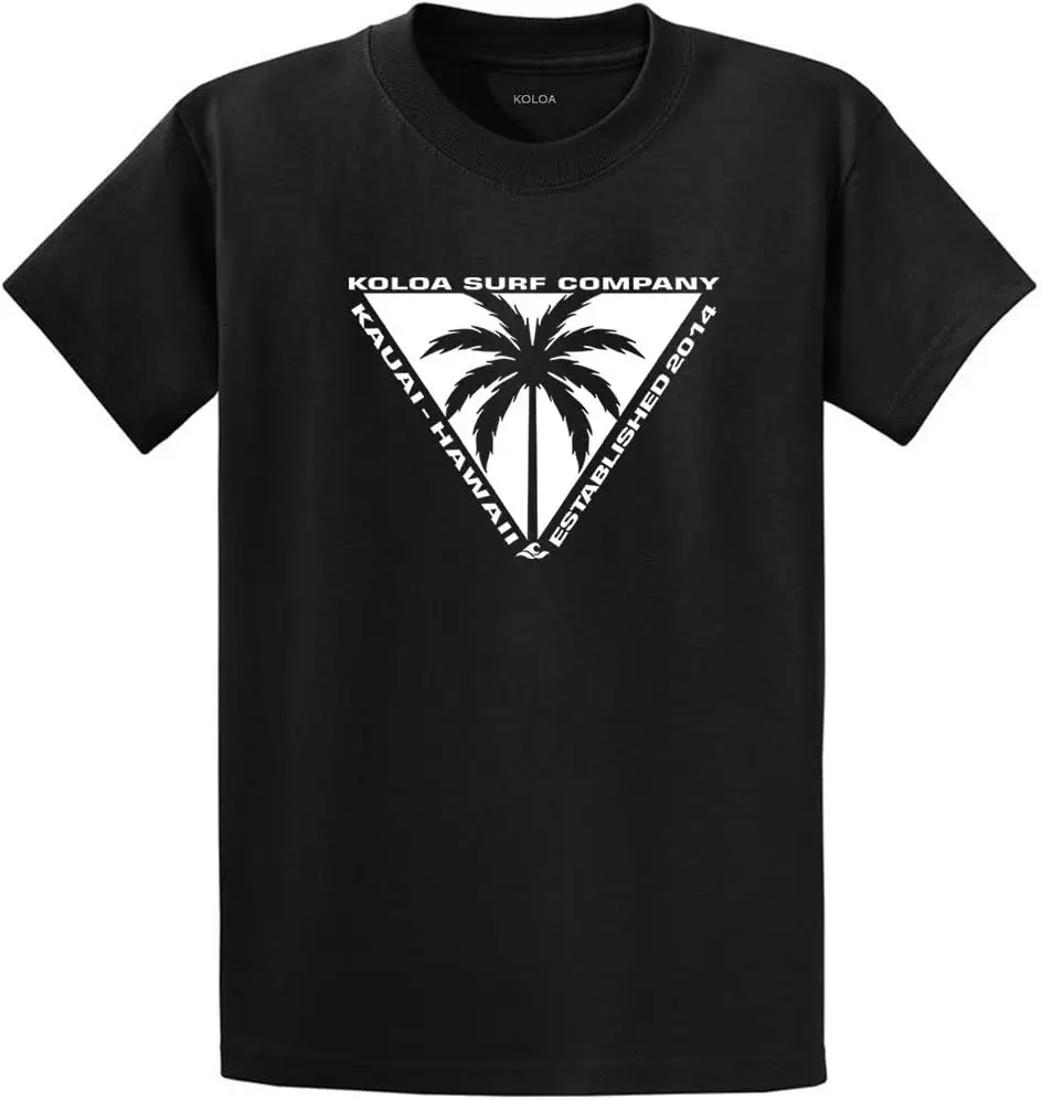 Koloa Surf Triangulated Palm Lightweight Front Logo T-Shirts