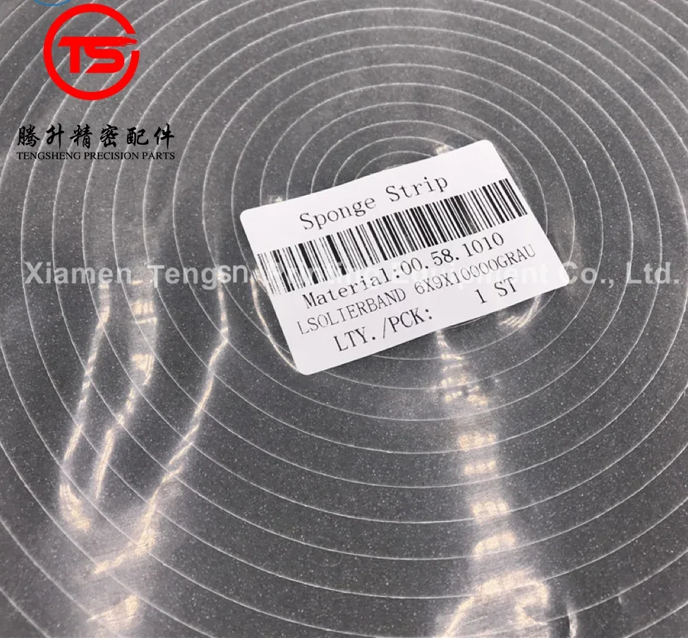 10 Pieces 00.580.1010 Tessamol Strips Printing Insulating Tape Offset Machinery Parts Consumable Sponge Strip
