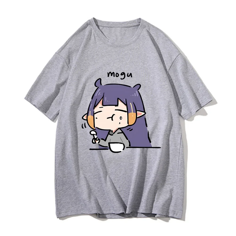 Ninomae Inanis Tako Tshirt 100% Cotton Tees Anime Graphic T Shirt Men/women Kawaii Clothes Oversized Summer Short Sleeve T-shirt