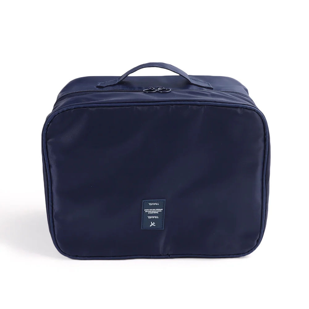 Upgraded Multi-layer Travel Shoe Bag Waterproof Sturdy Sneakers Storage Bag Zipper Portable Storage Box Store 4 Pairs of Shoes