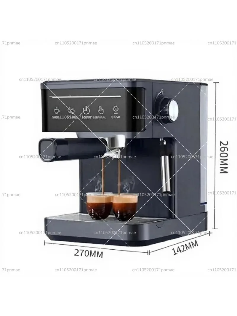 20 Bar Espresso Machine for Home, High Pressure Extraction with Milk Frother